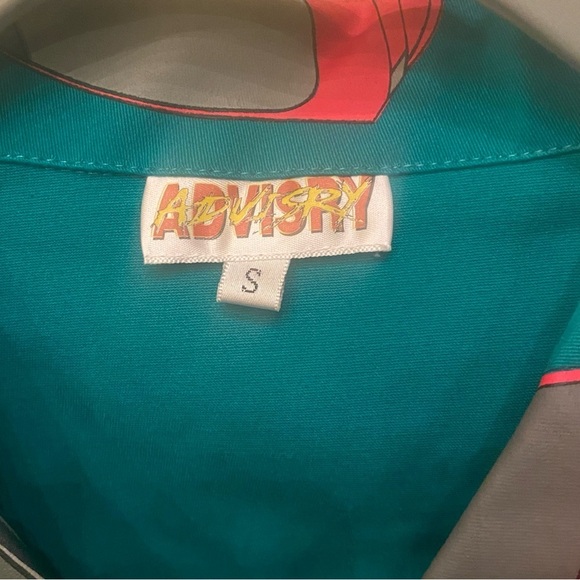 ADVISRY Multicolor Tesla Cars All Over Graphic Zipped Jacket Size Small-Unisex - Picture 6 of 8